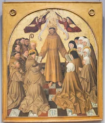 Saint François délivre la règle
