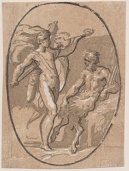 Le concours entre Apollon et Marsyas
