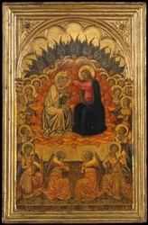 Le Couronnement de la Vierge, vers 1380.