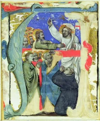 Initiale historiée 