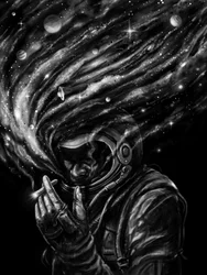 Astronaute Cosmic Smoke