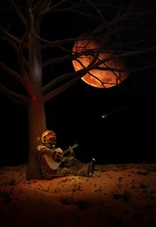 La sérénade de la Lune rouge de l