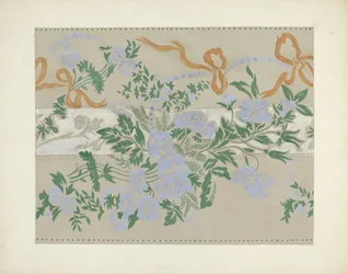 Papier peint, 1935-1942