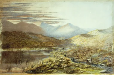 Lac Pukaki, Nouvelle-Zélande, 1872
