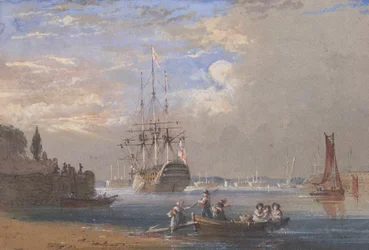 H.M.S. St. Vincent à Plymouth