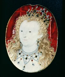 Miniature de la reine Elizabeth I