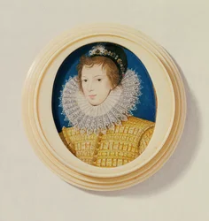 Jeune Homme en Jaune avec Bonnet et Plume, c.1585-90