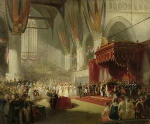 Inauguration du roi Guillaume II, Amsterdam