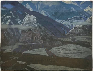 Fort de Bharagarh, série "Kulu", 1929