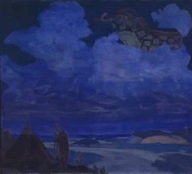 Tapis volant, 1916