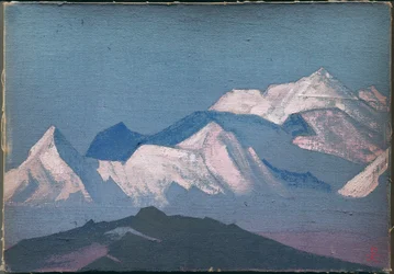 Himalayas, esquisse, 1933