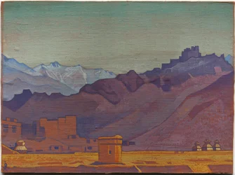 Chemin vers le Tibet, 1925