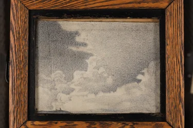 Esquisse de paysage et de nuages, vers 1917-19