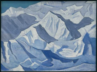 Ascension Enneigée, série "Himalaya", 1924