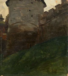La tour du Kremlin de Novgorod, c. 1903