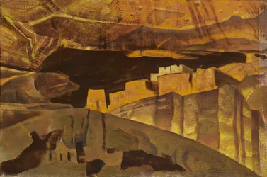 Ruines de la Maison Blanche dans le Canyon De Chelly, 1921