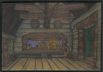 Chambre de la tour de Yaroslavna, décor pour l