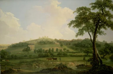 Vue de Oakage Hall, Colwich
