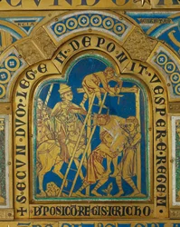 Détachement du roi de Jéricho de la potence (cuivre)