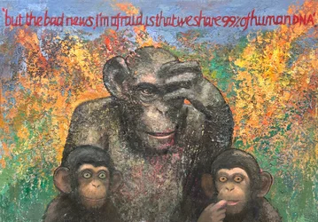 DNA, 2020-23 (huile sur panneau)