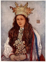 Une mariée de Hardanger, 1905