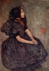 Une fille de Zélande, 1904