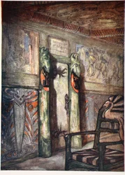 Chambre par Munthe à Holmencollen, 1905