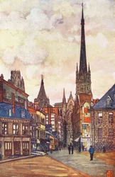 Une rue à Rouen