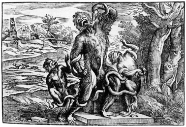 Caricature du groupe Laocoon, 1937