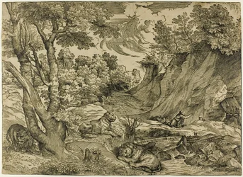 Saint Jérôme dans le désert