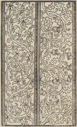 Esemplario di lavori, page 3 verso, août 1529