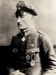 Portrait de Manfred von Richthofen, vers 1915