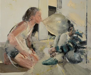Enfant accroupi II