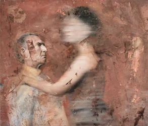 Femme en mouvement avec homme, 2019