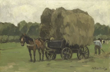 Chariot de foin