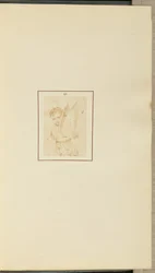 Chérubin avec une mitre