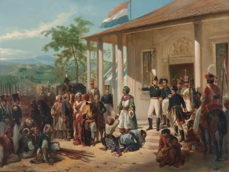 La Soumission du prince Diponegoro au général De Kock