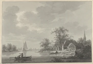 Le village de Capelle aan de IJssel