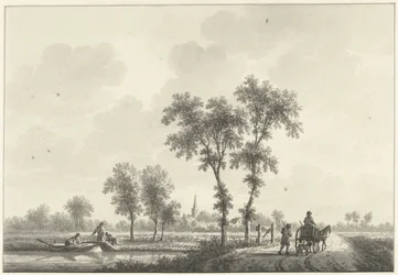 Le village de Spijk en Gueldre