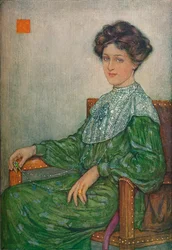 Portrait de Mme J. Maltwood, vers 1892-1906, 1906-7