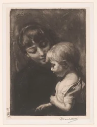 Femme avec enfant