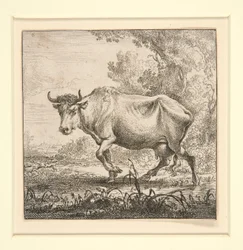 Le Troupeau de vaches, avec la laitière