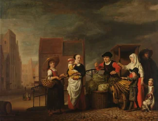 Marché des légumes