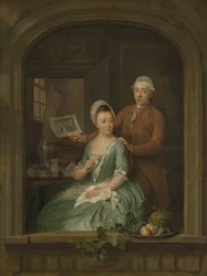 Portrait de Robert Muys et de sa femme Maria Nozeman