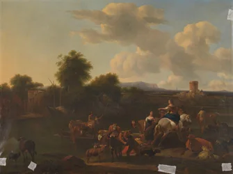 Le bac à bestiaux