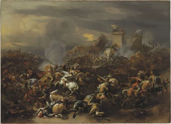Alexandre le Grand combattant Porus