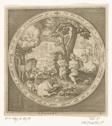 Adam et Ève au paradis