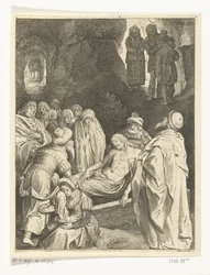 La mise au tombeau du Christ