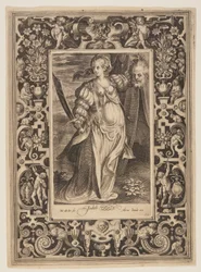 Judith, planche six des Neuf Dignes