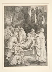 La mise au tombeau (Série de la Passion)